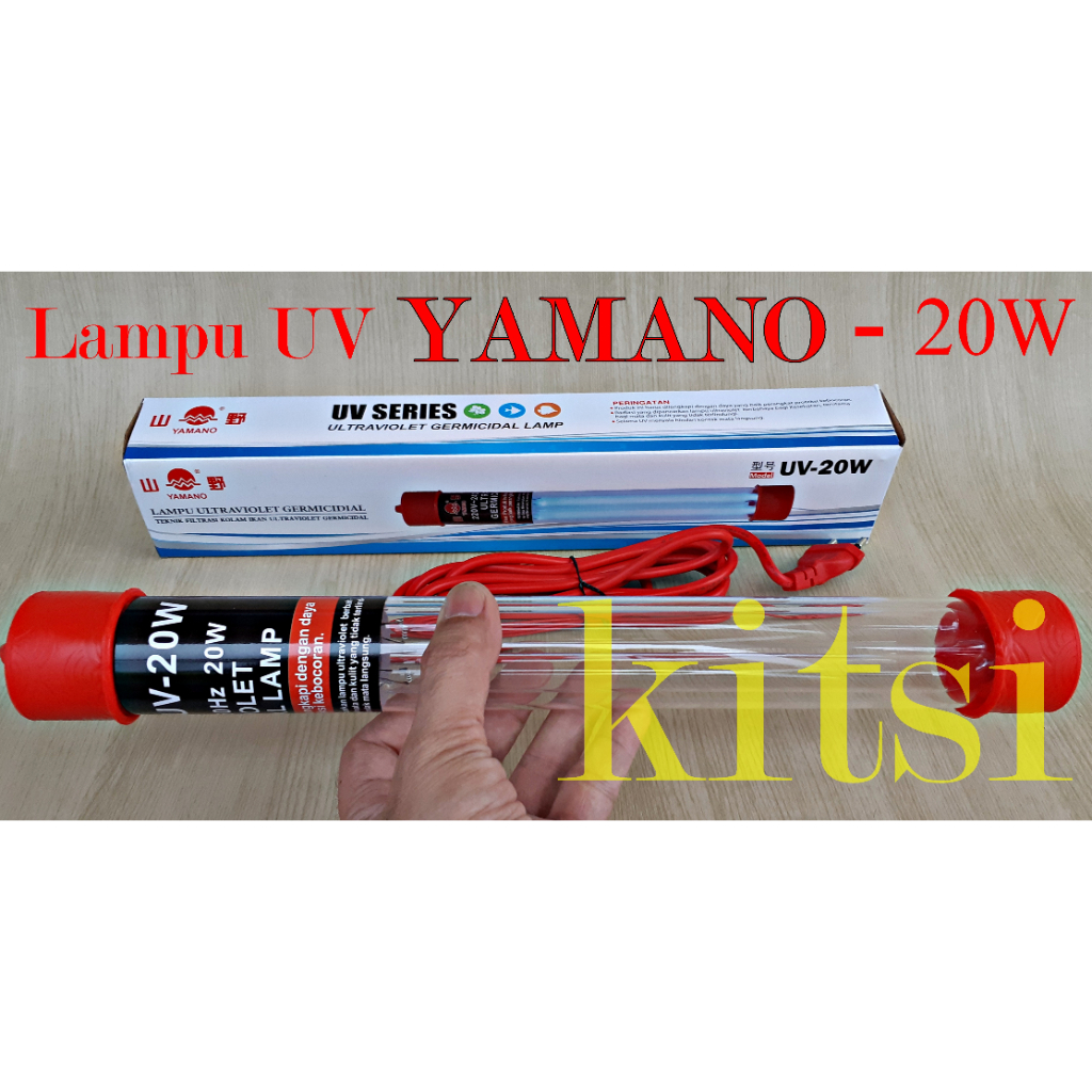 Jual Lampu Uv Yamano 20 Watt Lampu Uv Kolam Aquarium Uv Jumbo