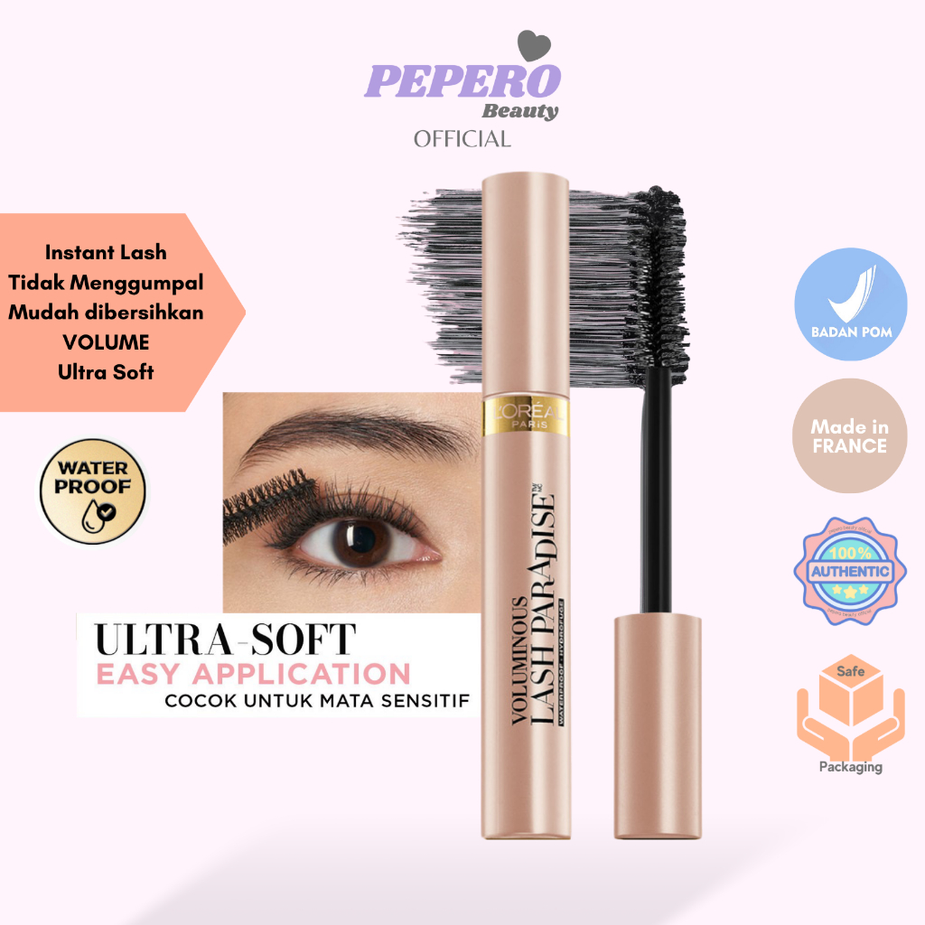 Jual LOREAL Paris Voluminous Lash Paradise Waterproof Mascara Shopee Indonesia