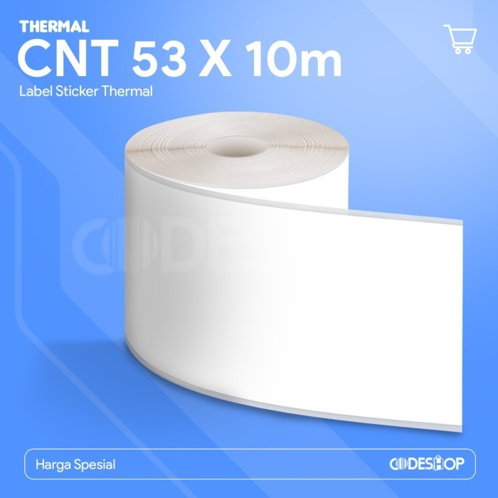 Jual LABEL THERMAL 53 X 10 M CONTINUOUS - PRINTER EPSON TM-T82 MOKA POS ...