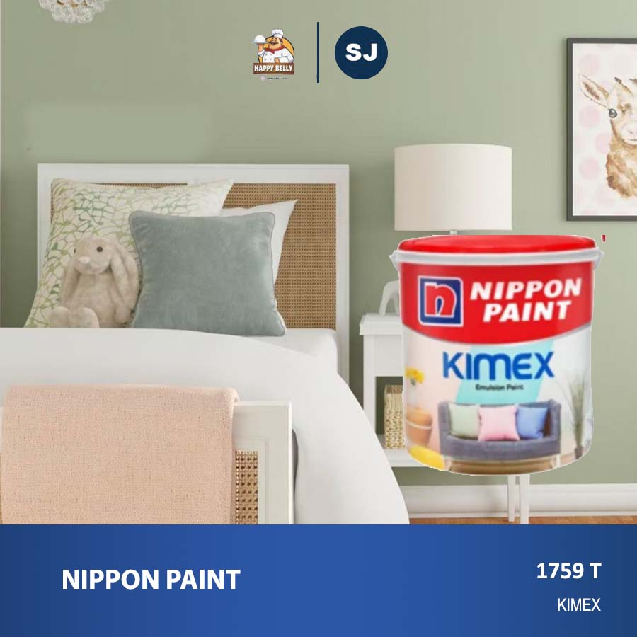 Jual CAT TEMBOK NIPPON PAINT SWEET ESCAPADE NP BGG 1759 T SAGE GREEN