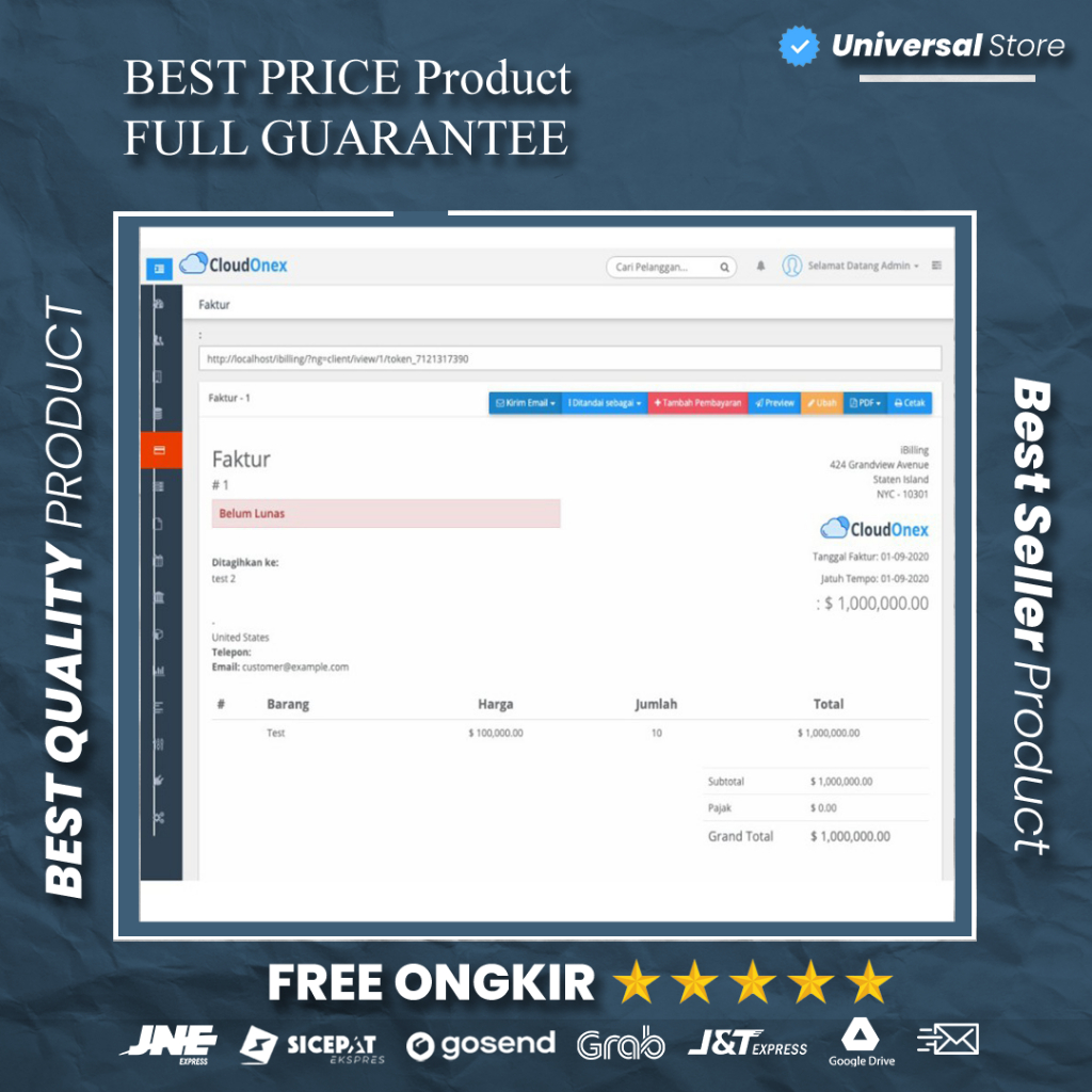 Jual Source Code Program Invoice Penagihan Accounting Keuangan ...