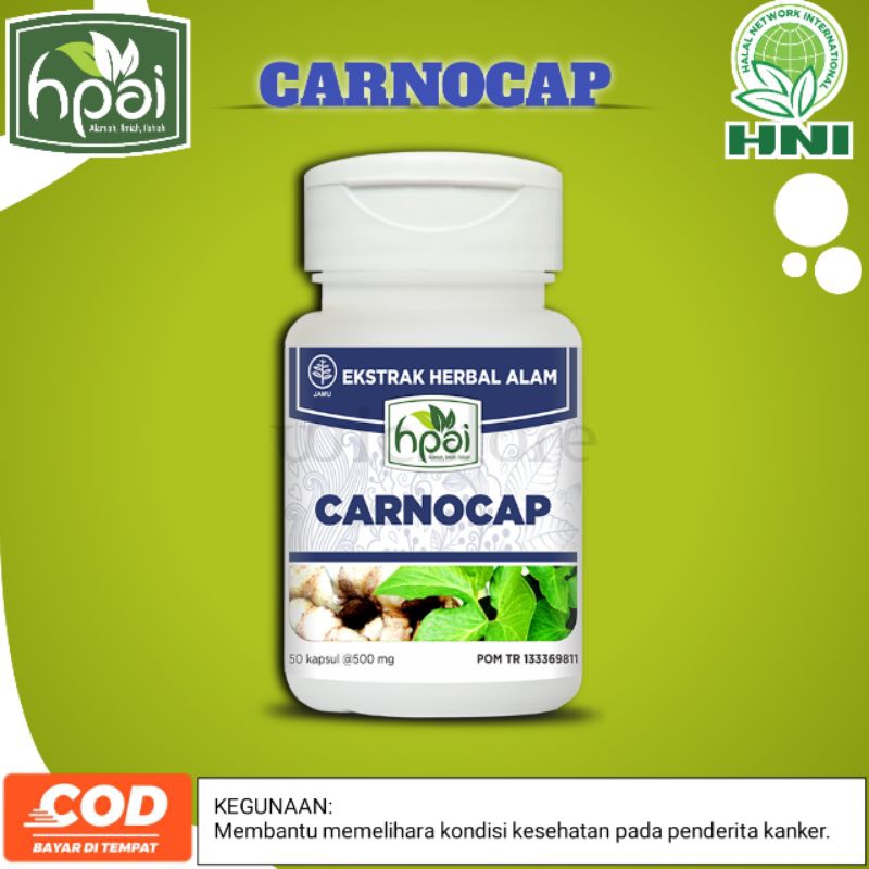 Jual Cod Kapsul Herbal Carnocap Tradisional Herbal Untuk Membantu