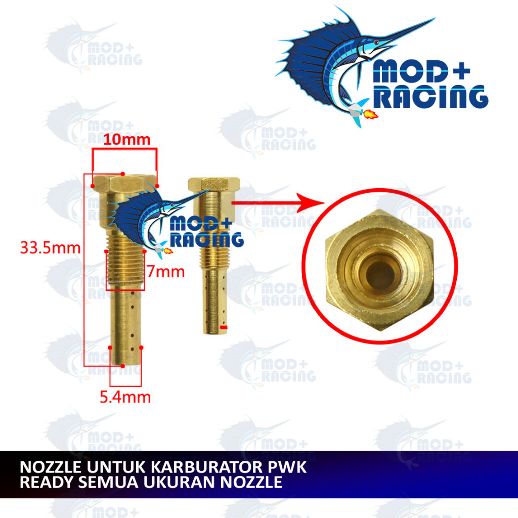 Jual (COD) NOZZLE PWK LUBANG 8 12 16 18 20 30 USA NOZLE NOZEL NOSEL ...