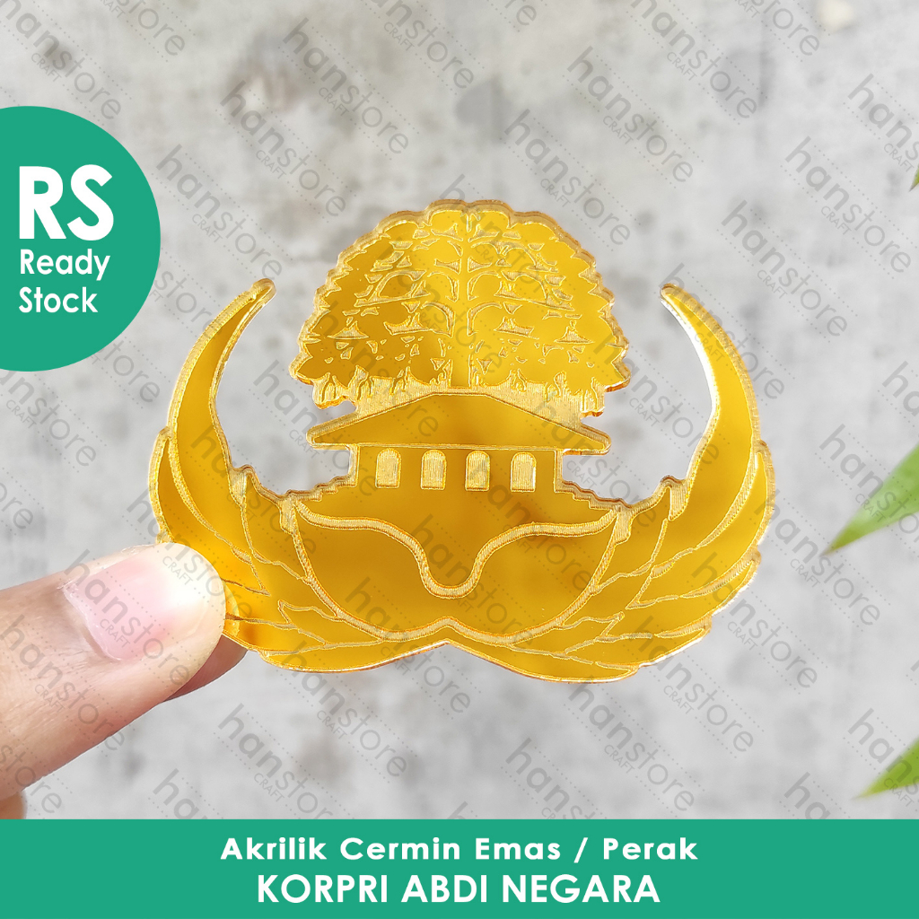 Jual RS 5 / 6 / 7 / 8 / 10 / 12 / 13,5 / 15 cm Logo KORPRI ABDI NEGARA