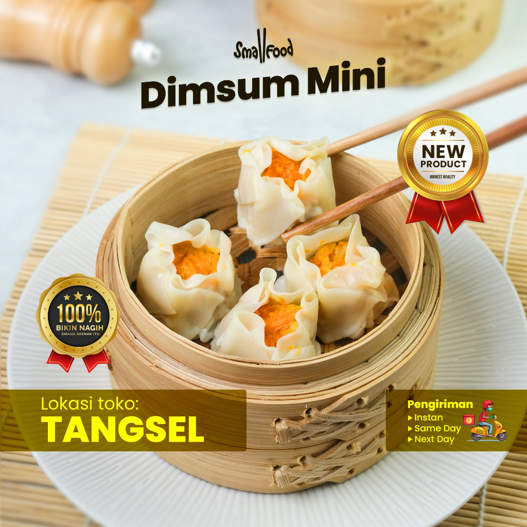 Jual Khusus Gojek Grab 50 Pcs Dimsum Siomay Premium Super Grosir