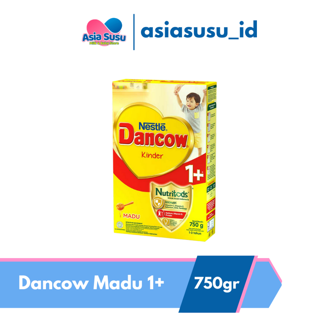 Jual Nestle Dancow 1+ dengan Nutritods Susu Pertumbuhan Rasa Madu 1-3 ...