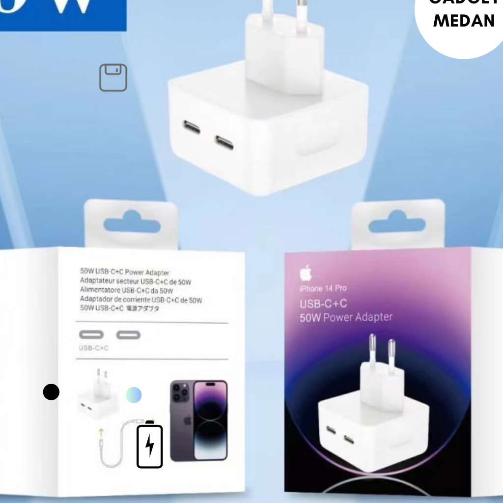 kepala charger iphone 14 pro max berapa watt