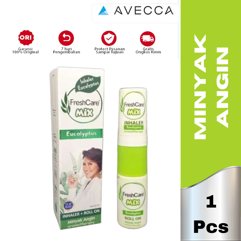 Jual Freshcare Mix Eucalyptus Inhaler 0.8Ml+Roll On 5ml / Minyak Angin ...