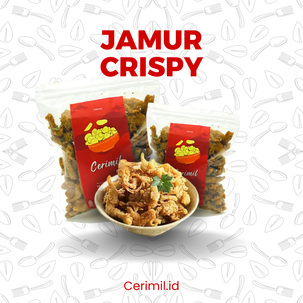 Jual Jamur Crispy Jamur Crispy Pedas Jamur Crispy Daun Jeruk