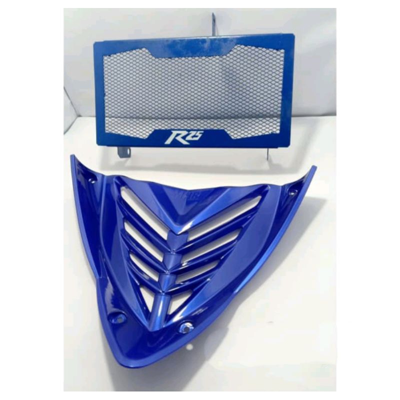 Jual tutup radiator + tutup mesin Yamaha R25 | Shopee Indonesia