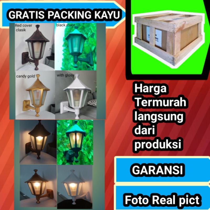 Jual Lampu Tempel Dinding Outdoor Lampu Teras Lampu Dinding Teras ...