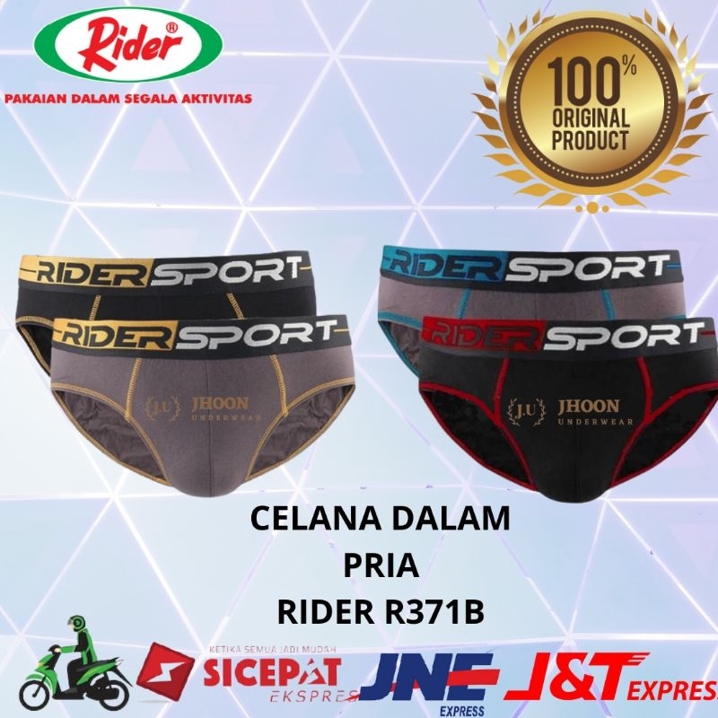 Jual Celana dalam pria RIDER/CD RIDER R371B 100% Produk original ( 1 ...