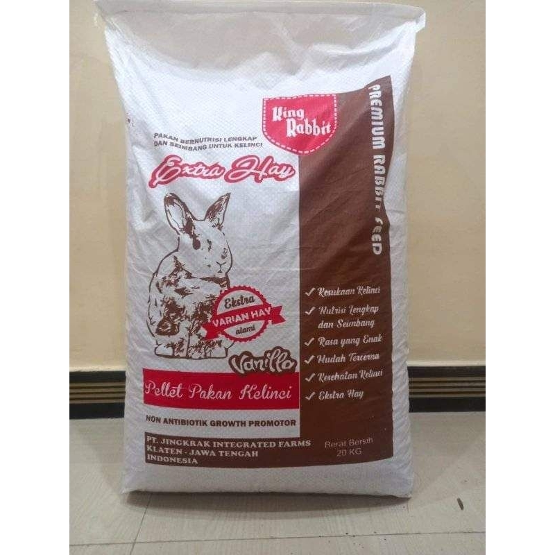 Jual Pakan Kelinci King Rabbit Feed Kemasan 1Kg Shopee Indonesia