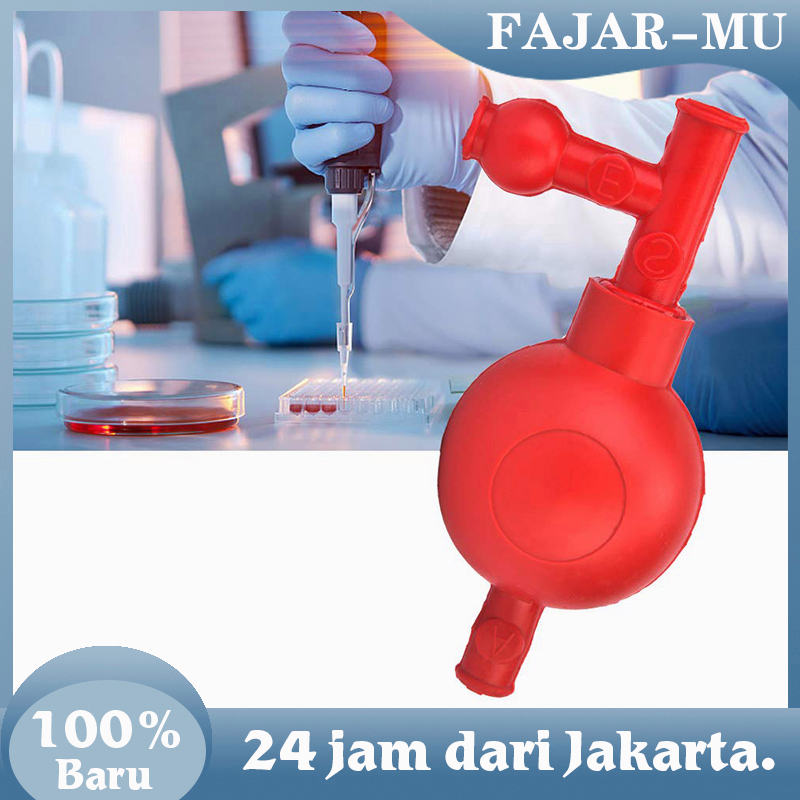 Jual Pipet Filler 3 Valve Flip Safety Pipette Filler Pipet Bulb Rubber