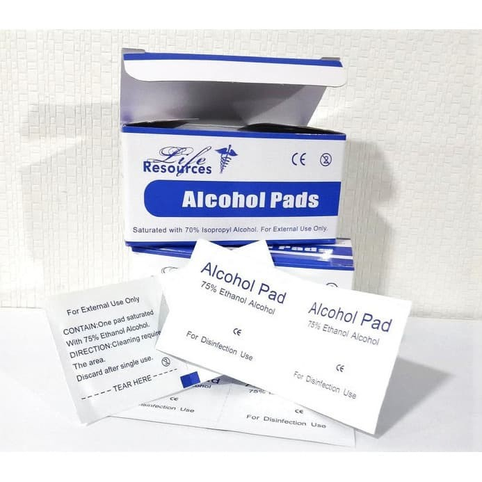 Alcohol pads Nails tisu antiseptik tisu alkohol alcohol swab tissue alcoho/Anti Jamur