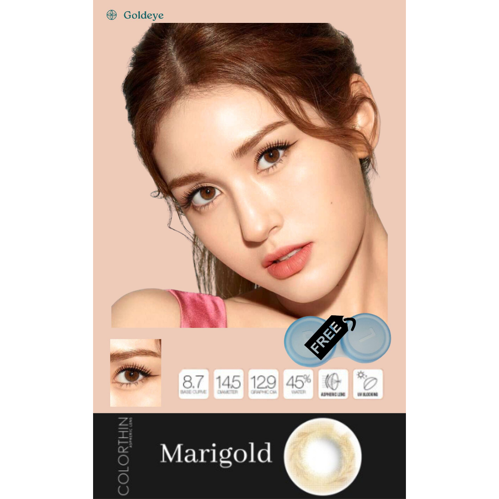 Jual Softlens Colorthin by Exoticon – Marigold | Shopee Indonesia