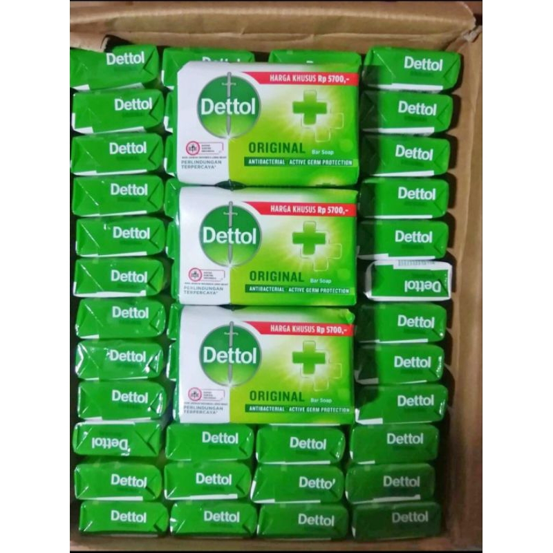 Jual Dettol Sabun Batang Original 100gr Isi 5 Pcs | Shopee Indonesia