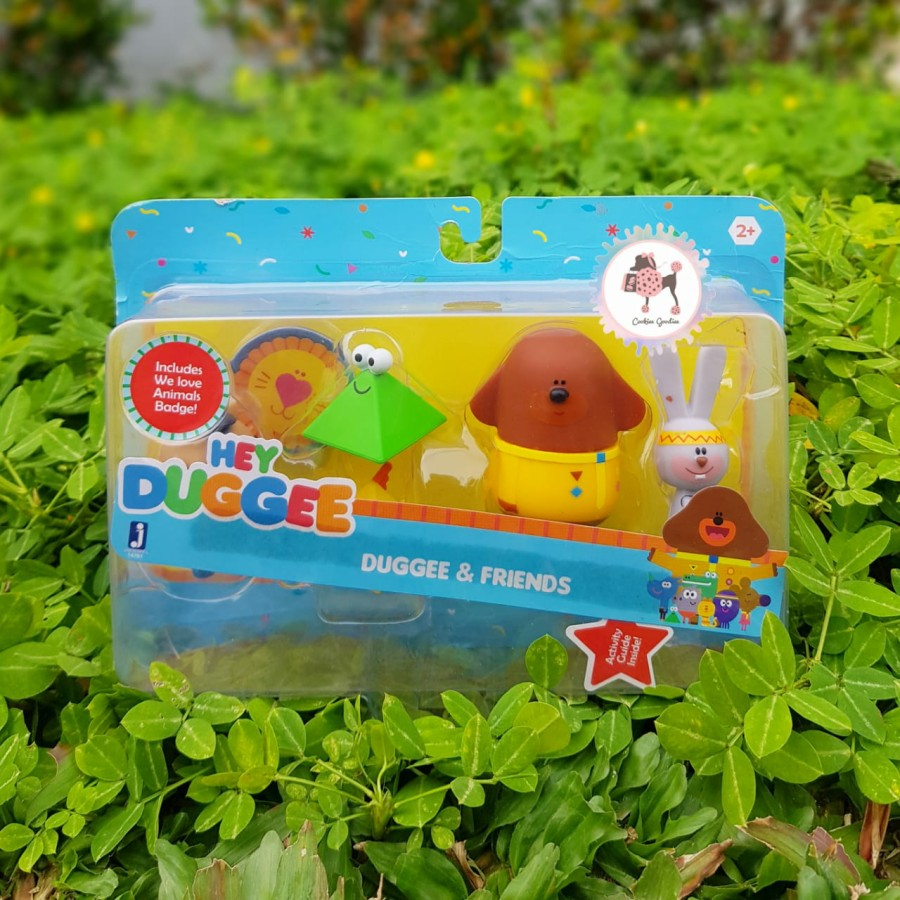 Jual Hey Duggee Friends We Love Animals Badge Activity Cube Set 