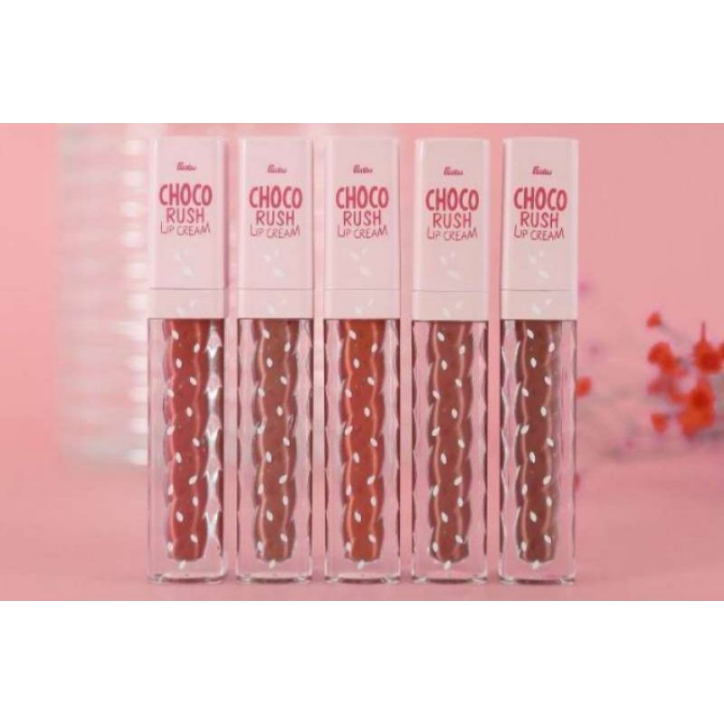 Jual fanbo choco rush lip cream no.02 rouge in minute Shopee Indonesia