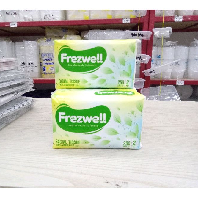 Jual TISSUE FREZWELL 250 SHEETS 2 FLY | Shopee Indonesia