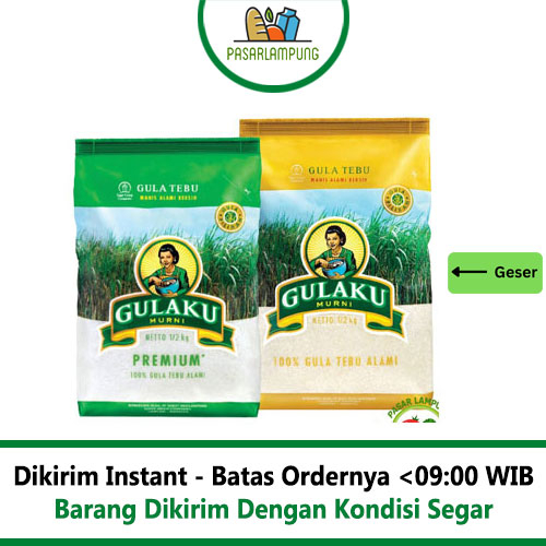 Jual Gula Pasir Gulaku 1 Kg Pasar Lampung | Shopee Indonesia