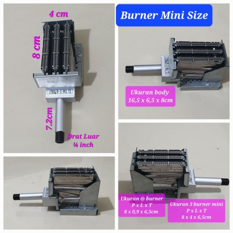 Jual Mini Burner 3 Baris Shopee Indonesia