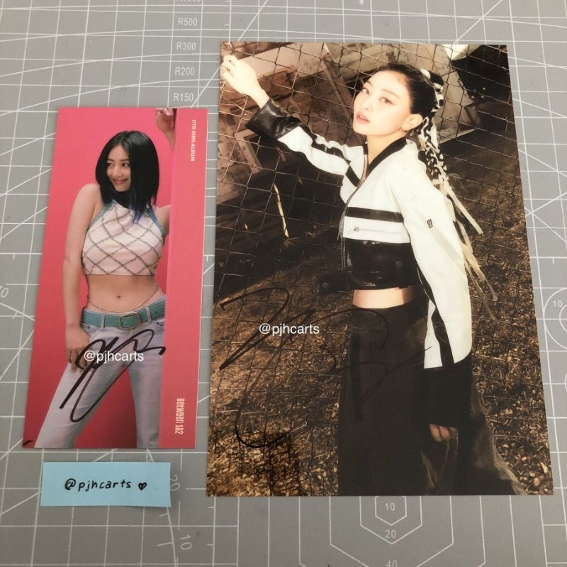 Jihyo outlet Signed Bookmark