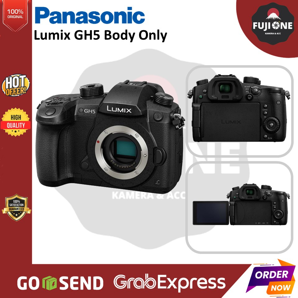 Jual Panasonic Lumix GH5 Body Only Digital Camera | Shopee Indonesia