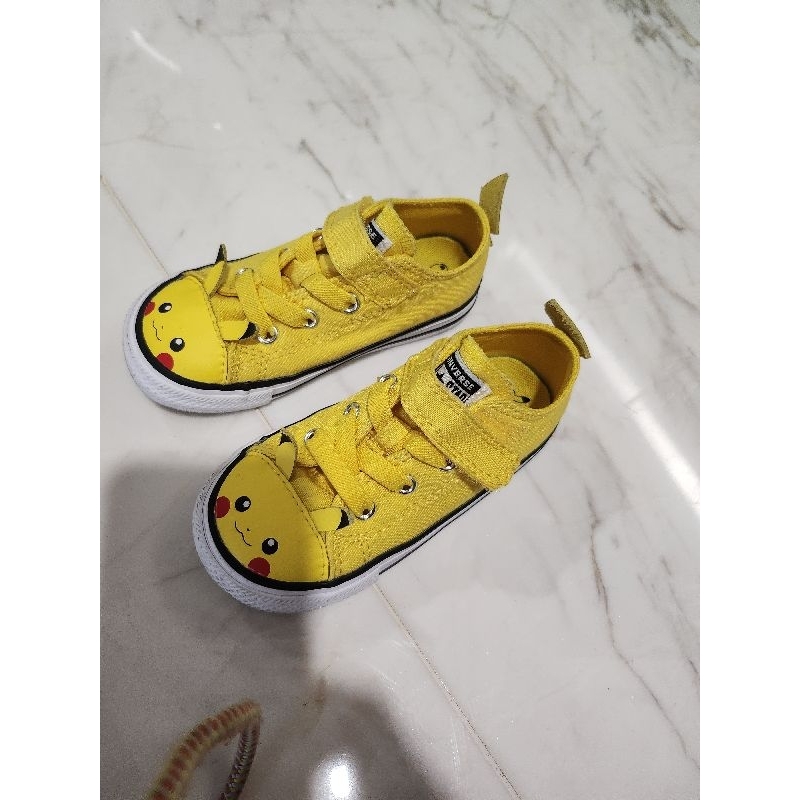 Jual Converse All Star original pikachu shoes/sepatu anak pikachu ...
