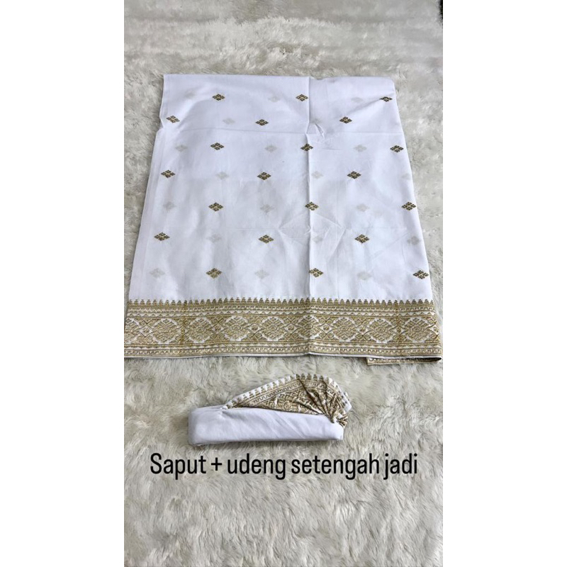 Jual Saput Lembaran Set Udeng Setengah Jadi | Shopee Indonesia