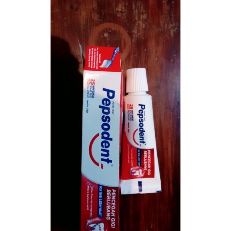 Jual Pepsodent Pasta Gigi 25gram Pasta Gigi Pepsodent 25gr Shopee