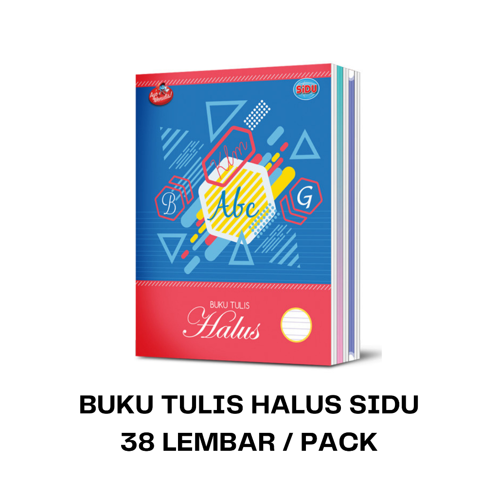 Jual BUKU TULIS HALUS 38 LEMBAR SIDU PACK SINAR DUNIA Shopee Indonesia