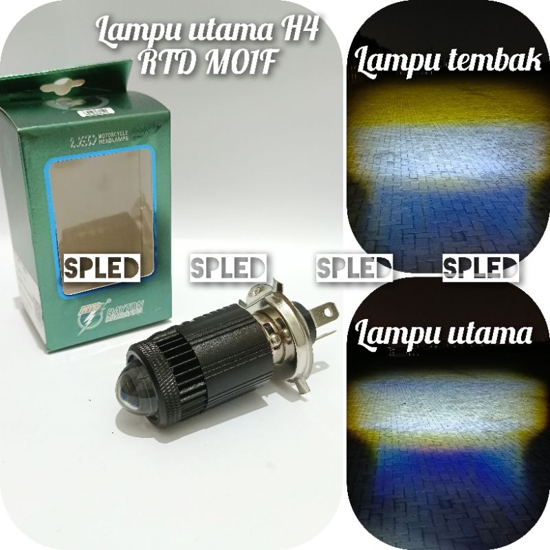 Jual Lampu Utama Led Rtd M F Laser H D Kipas Warna Watt Shopee Indonesia