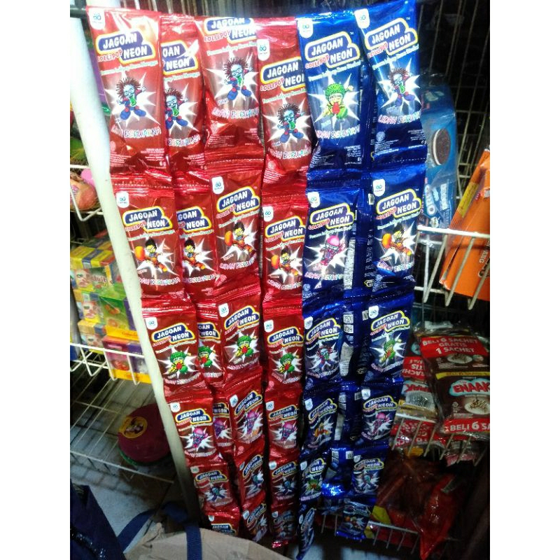 Jual permen jagoan neon isi 10 pcs dlm serenteng | Shopee Indonesia