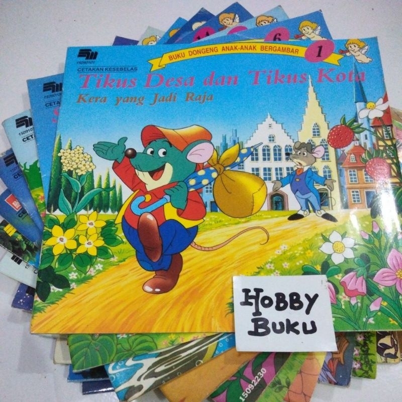 Jual Buku Dongeng Anak Anak Bergambar Serial Cerita Dunia Klasik HC