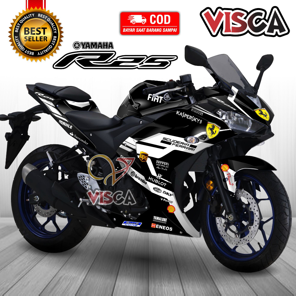 Jual Decal R25 Full Body Decal Yamaha R25 Old Stiker R25 Full Body ...