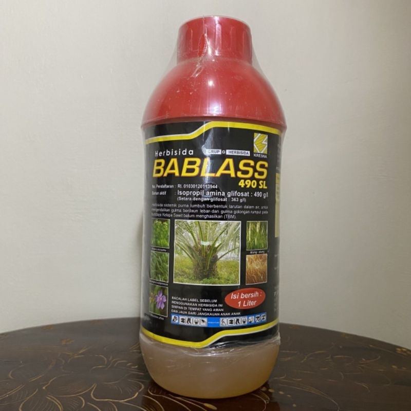 Jual Bablas 490sl Obat Rumput Herbisida 1 Liter Shopee Indonesia