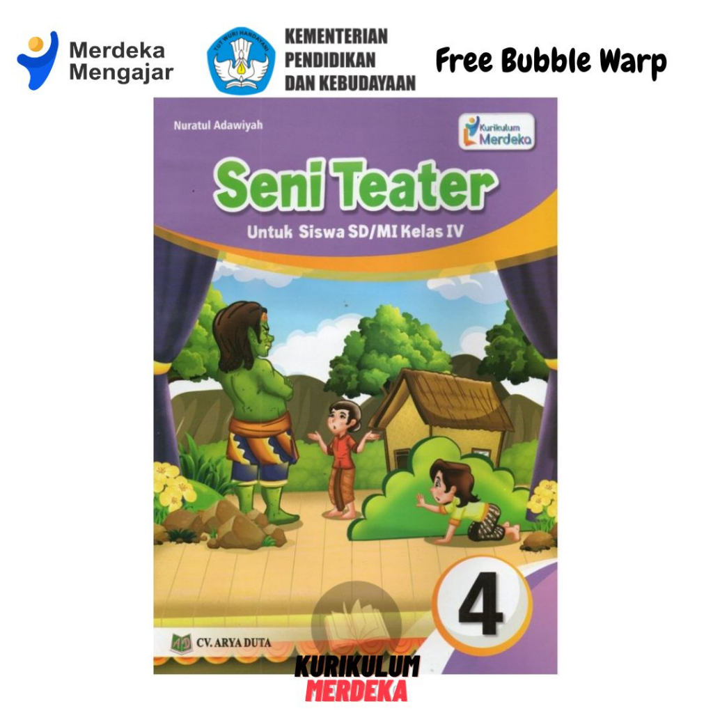 Jual Buku SENI TEATER Kelas 4 SD Kurikulum Merdeka / Arya Duta | Shopee