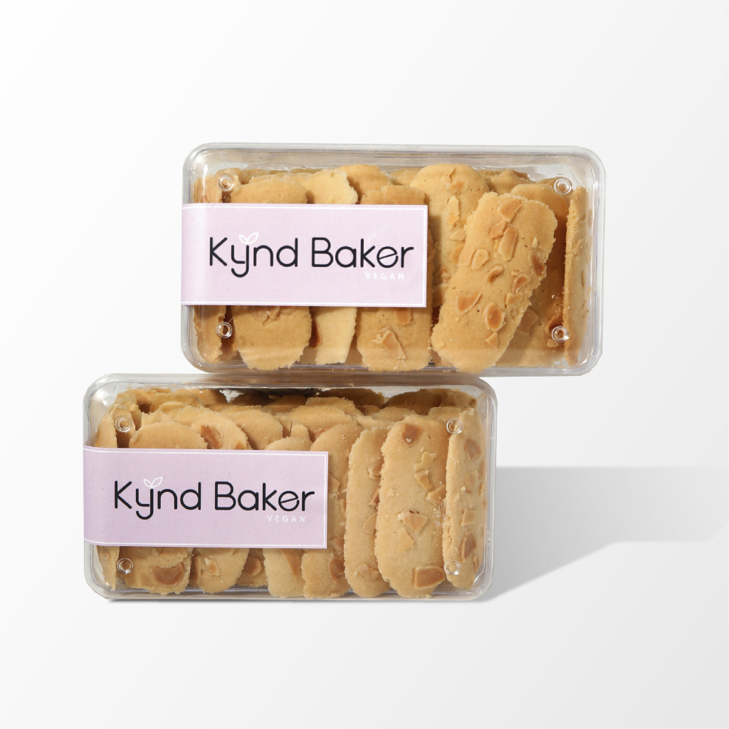 Jual KYND BAKER Kue kering cookies lidah kucing almon premium ...
