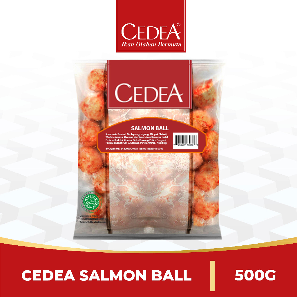 Jual Cedea Salmon Ball [500g] Bakso Salmon Shopee Indonesia