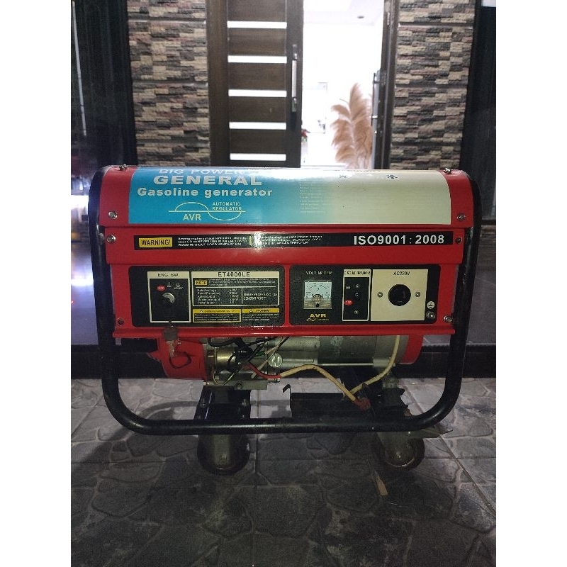 Jual Mesin Genset General Et Le Watt Starter Original Shopee Indonesia