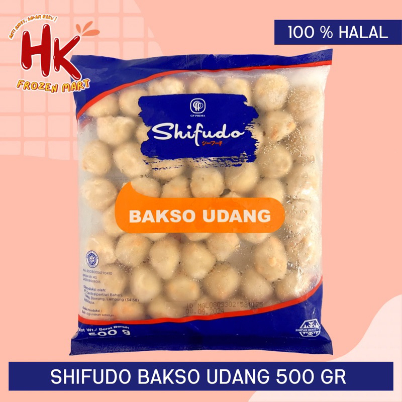 Jual Shifudo Bakso Udang 500gr Shrimp Ball Baso Ikan Campur Udang