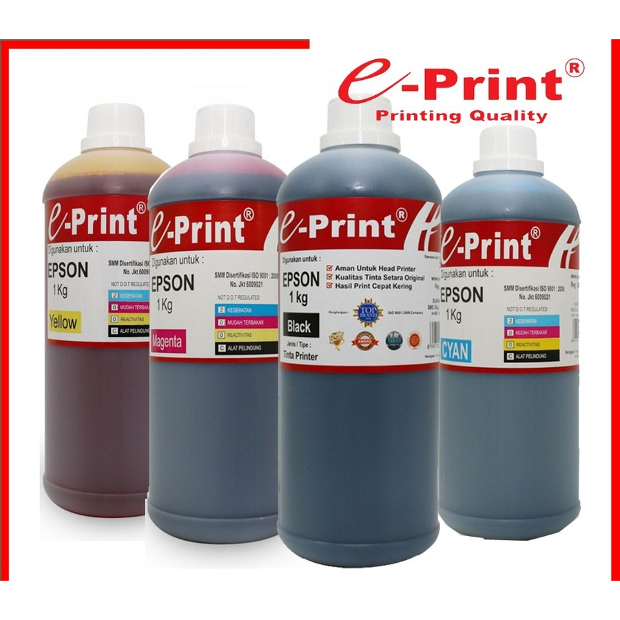 Jual Tinta E-Print Epson Printer Reguler 1kg Eprint tinta EPSON 1 Kg ...