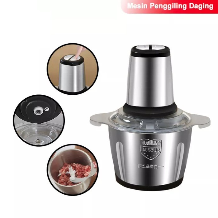 Jual Blender/chopper Stainless Anti Karat Shopee Indonesia