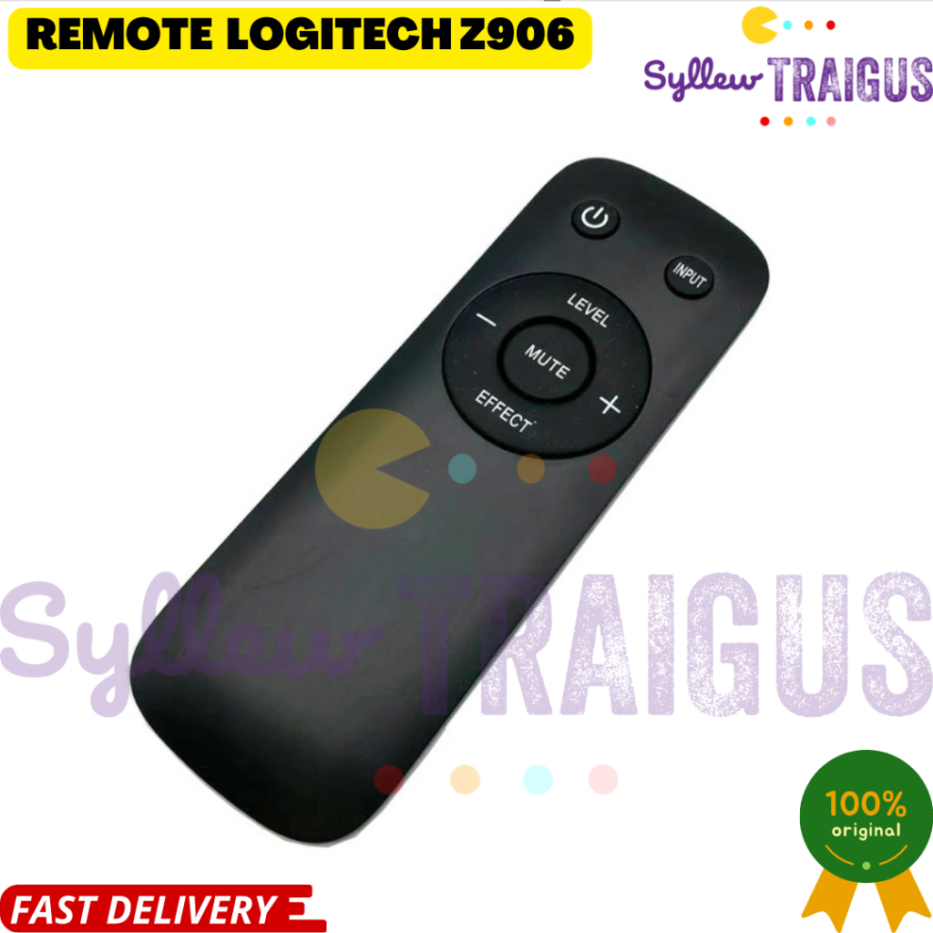 Telecomando IR Di Ricambio Per Subwoofer Logitech Z906 5.1 - Portata 10 Metri, Materiale ABS, Alimentazione A 2 Batterie AAA - 3