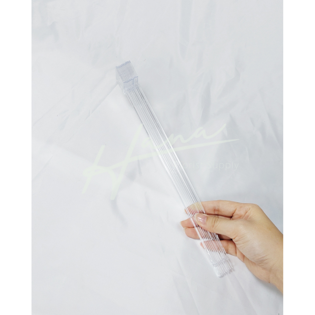 Jual [1 PACK = 10 PCS] Stick Kartu Plastik / Stick Buket Bunga / Stick ...