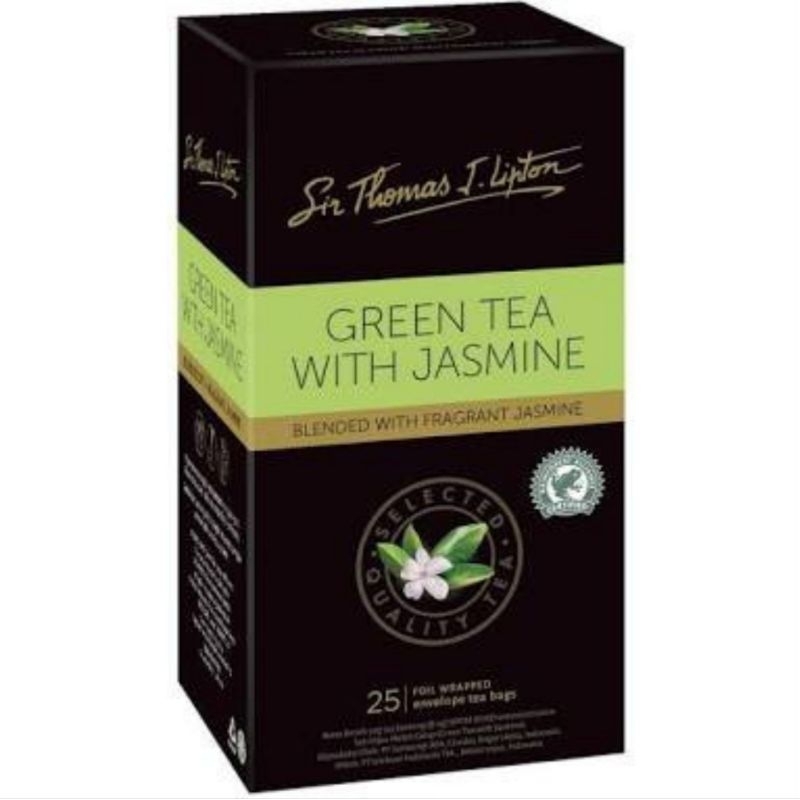 Jual Lipton Green Tea With Jasmine Blended With Fragrant Jasmine