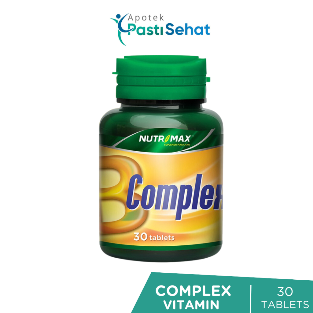 Jual Nutrimax B Complex 30 Tablet Vitamin B Nutrisi Otak Sistem Saraf ...