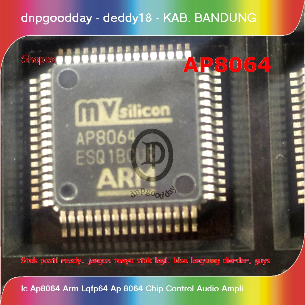 Jual Ic Ap8064 Arm Lqfp64 Ap 8064 Chip Control Audio Ampli | Shopee ...