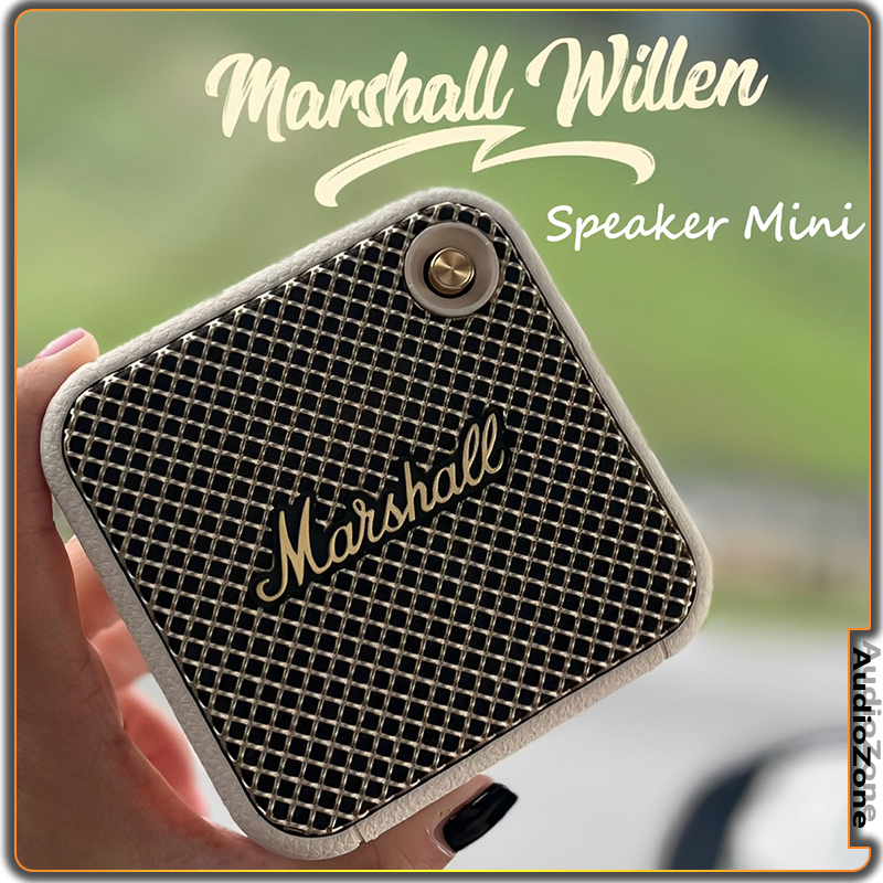 Jual Marshall Willen Portable Bluetooth Speaker Black Brass Cream